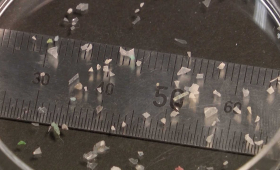 人の肺からプラスチック